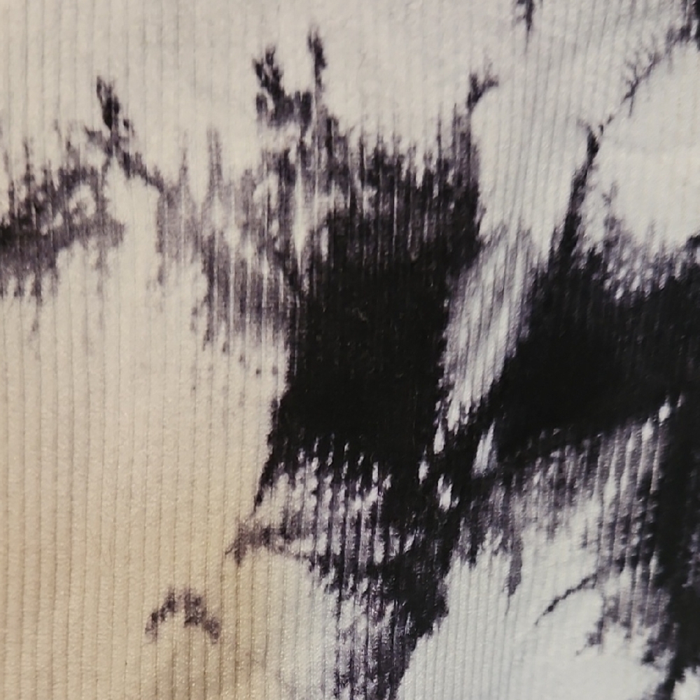 Black and White‎ Tie-Dye Dress - Picture 2 of 2